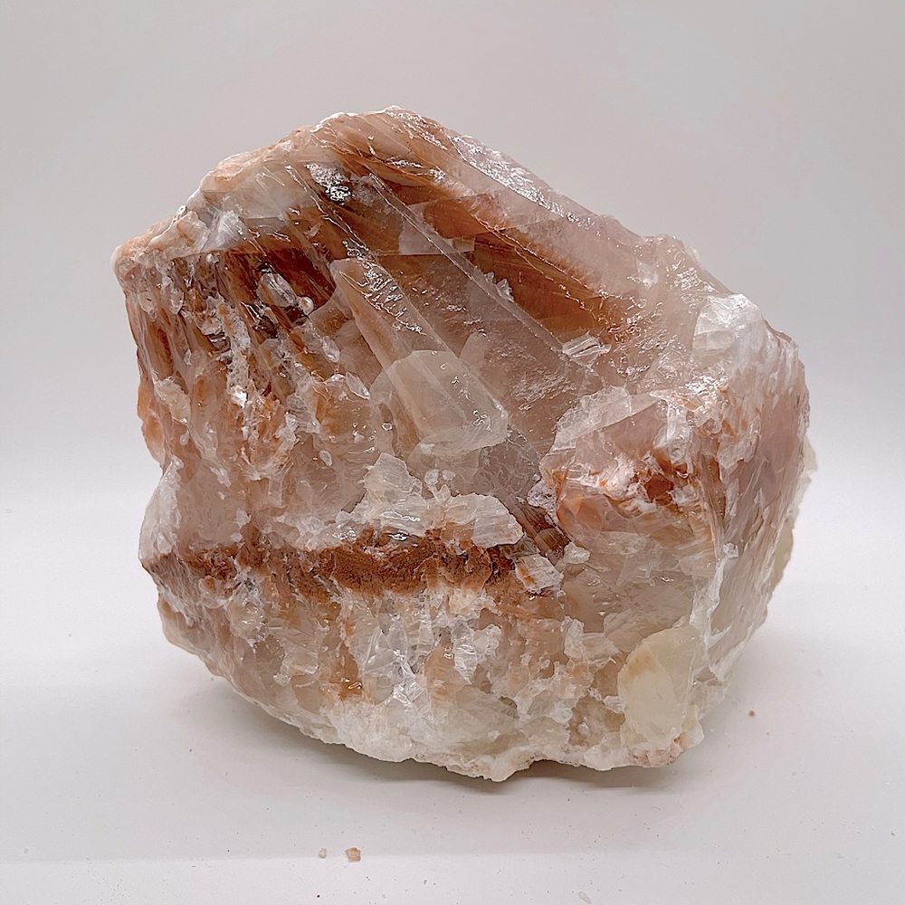 Hematoid Fire Quartz Crystal Gemstone